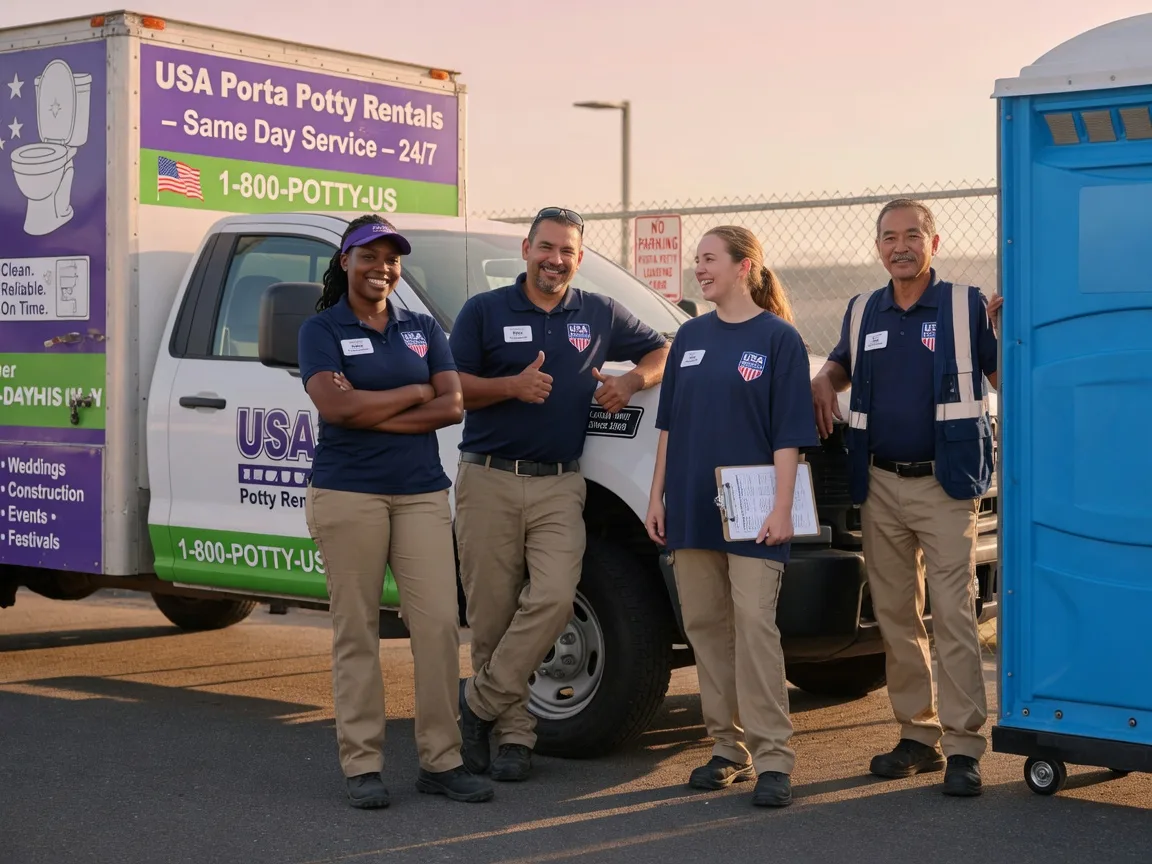 Porta Potty Rental company in Waverly, WA